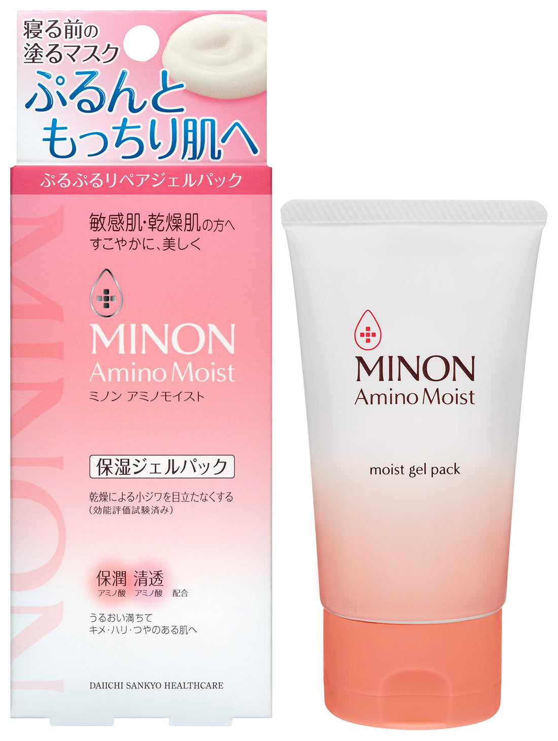 Minon Amino Moist Gel Pack 60g for Japanese Skincare