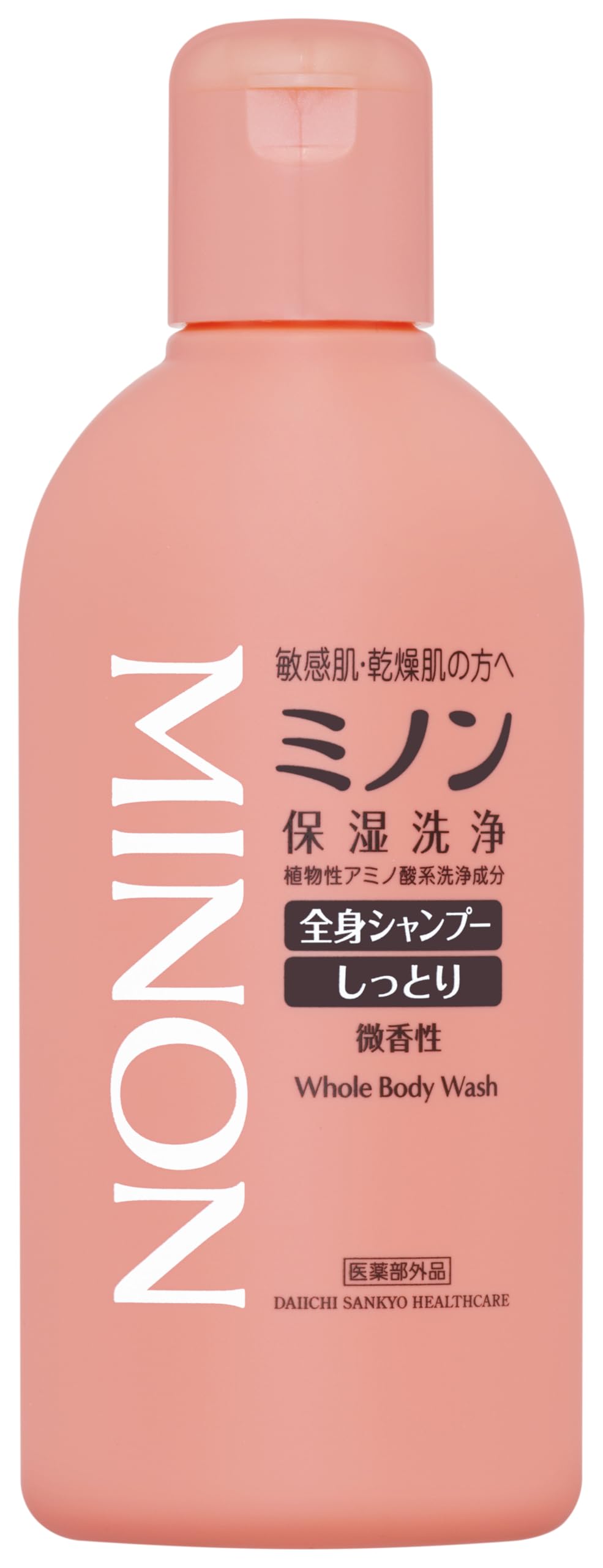 Minon Amino Moist Body Shampoo Hydrating Formula 120mL for Sensitive Skin