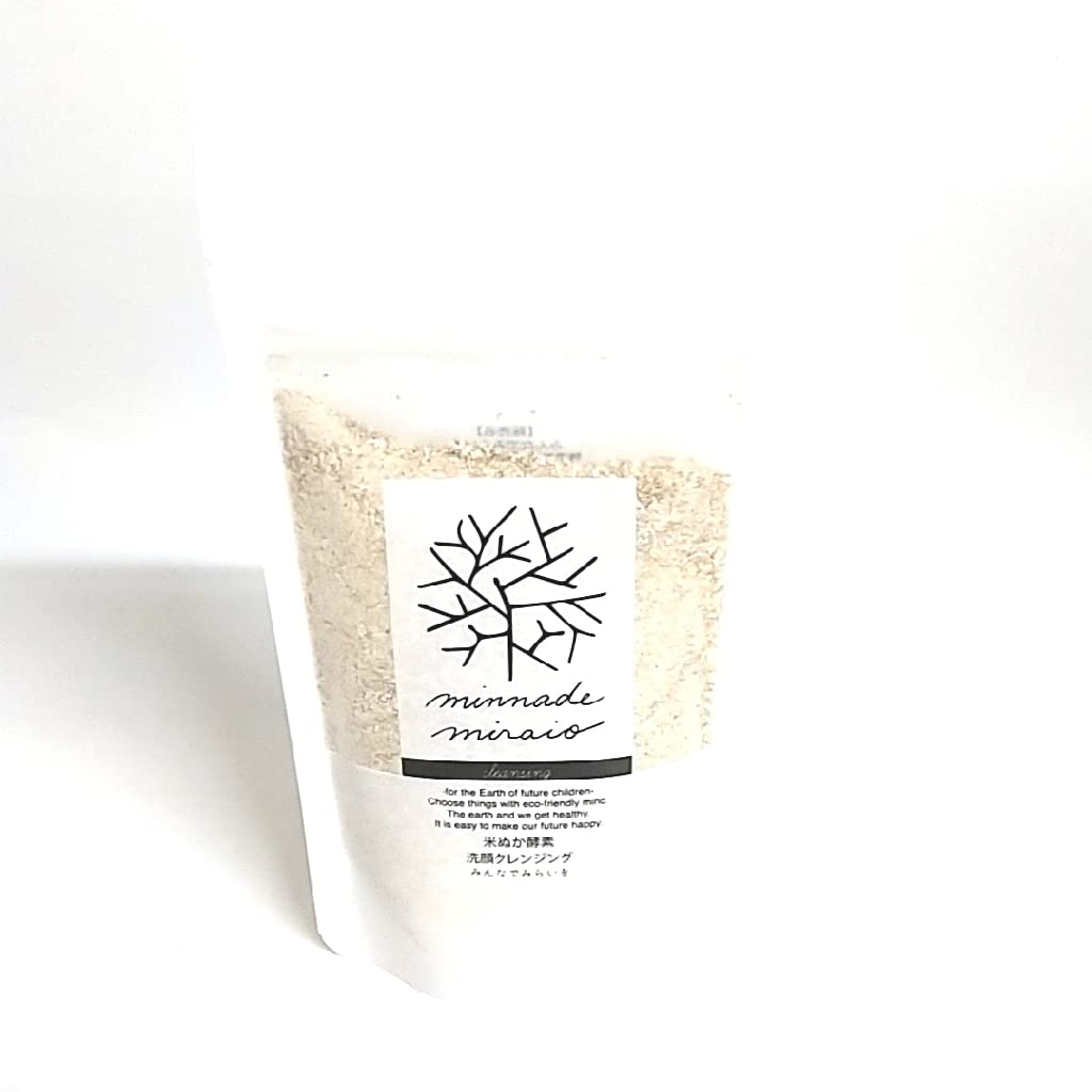 minnade miraio Rice Bran Enzyme Facial Cleansing Refill 70g