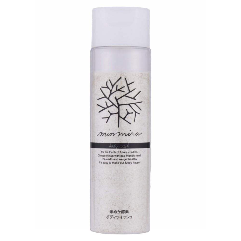 minnade miraio Rice Bran Enzyme Body Wash 115g Gentle Cleanser