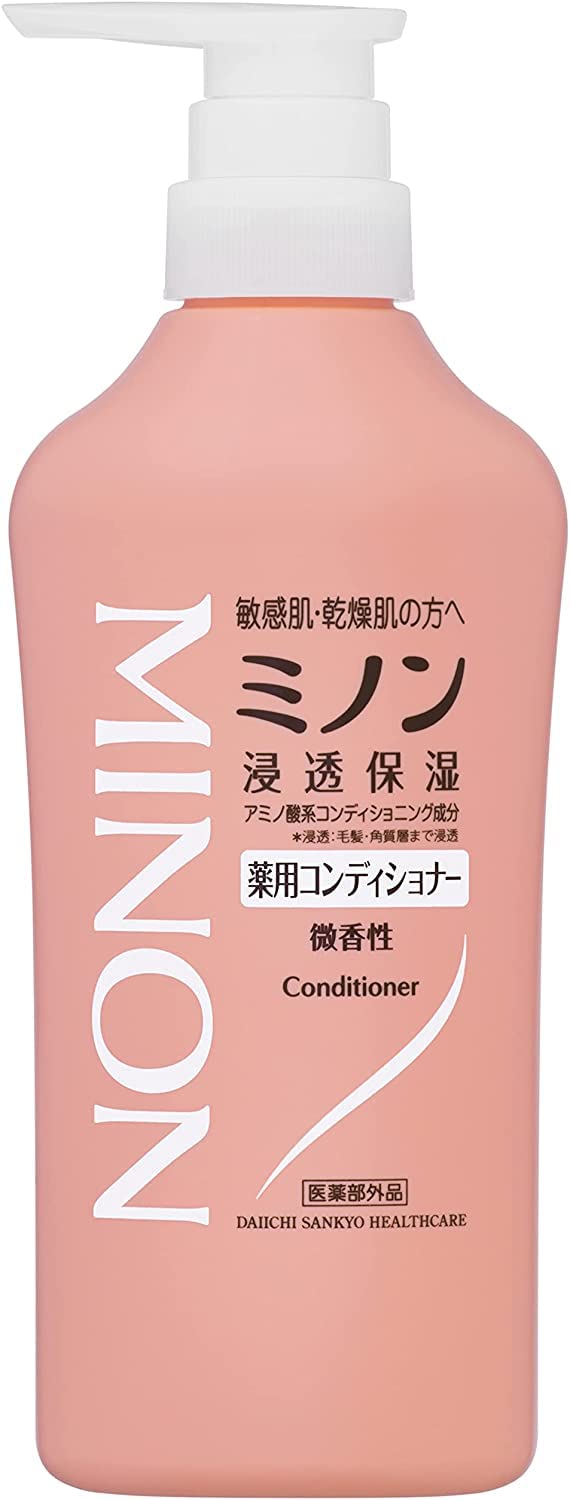 MINON Conditioner 450ml for Japanese Hair Care and Moisture