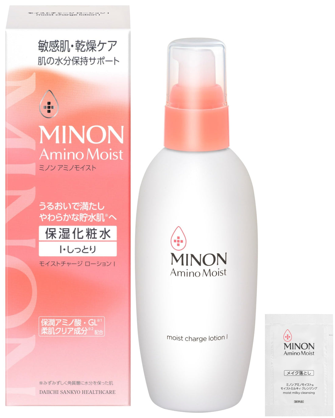 MINON Moist Charge Lotion I 150mL Hydrating Lotion for Japanese Skincare