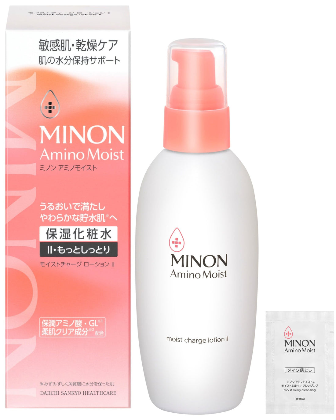 MINON Moist Charge Lotion II 150mL Hydrating Japanese Skincare