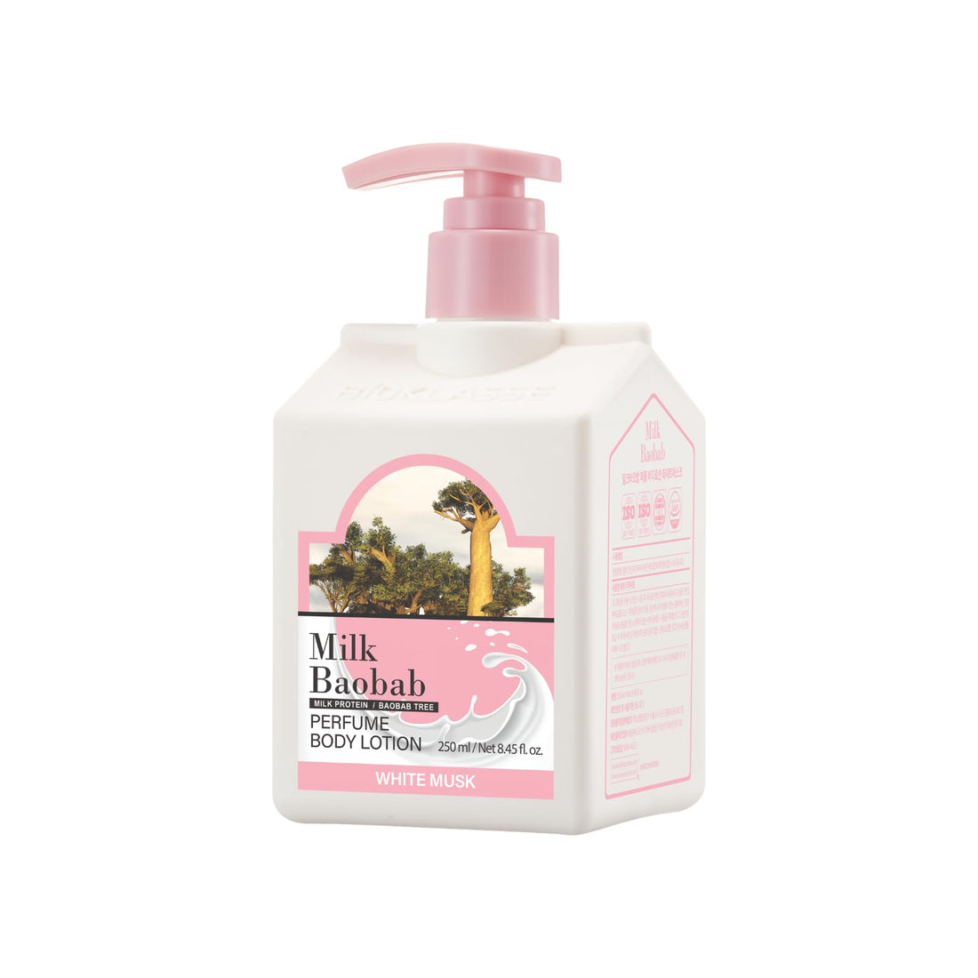 MILK BAOBAB Lotion Corporelle Parfumée au Musc Blanc 250ml