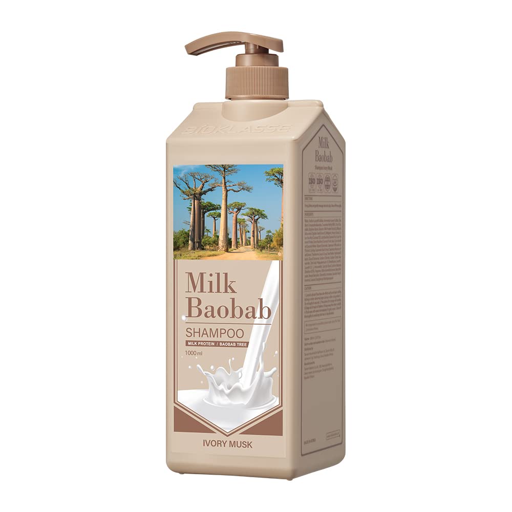MILK BAOBAB Shampoo à la texture légère 1000ml