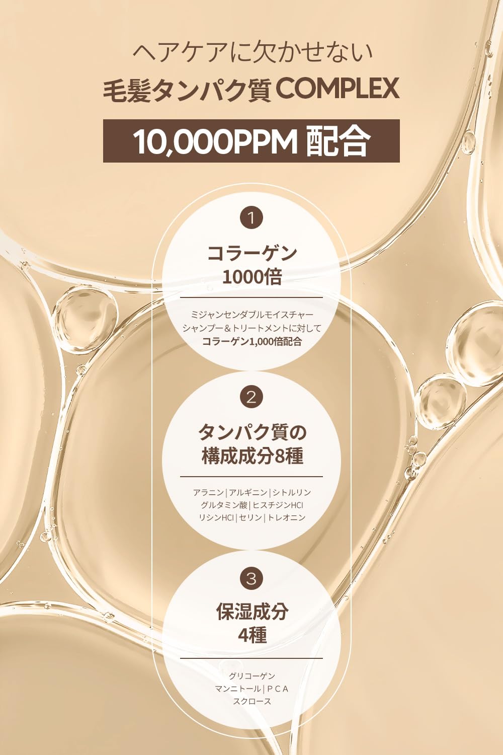 Mise En Scene Salon 10 Protein Shampoo for Damaged Hair 500ml