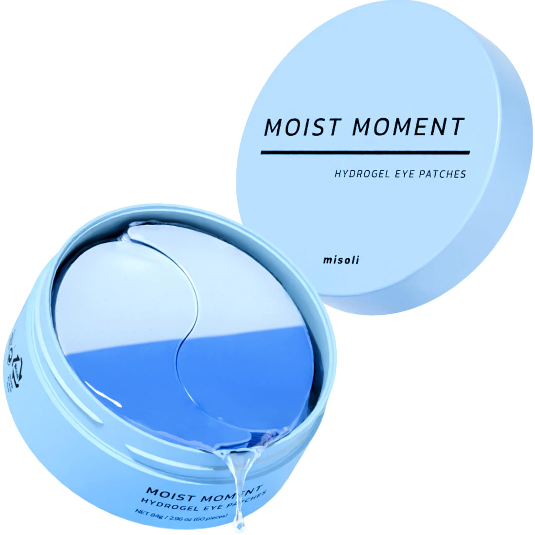misoli Dual Hydrogel Eye Patch 60 Sheets for Moisturizing Care