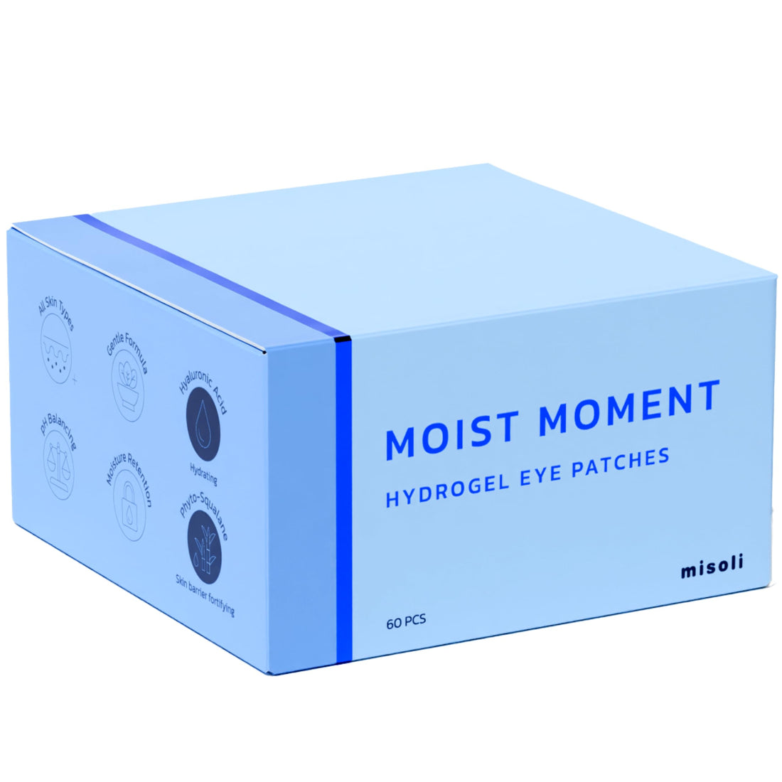 misoli Dual Hydrogel Eye Patch 60 Sheets for Moisturizing Care