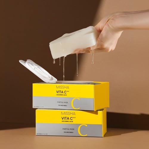 MISSHA Vita Sheep Plus Quick Mask 50 Sheets for Radiant Skin