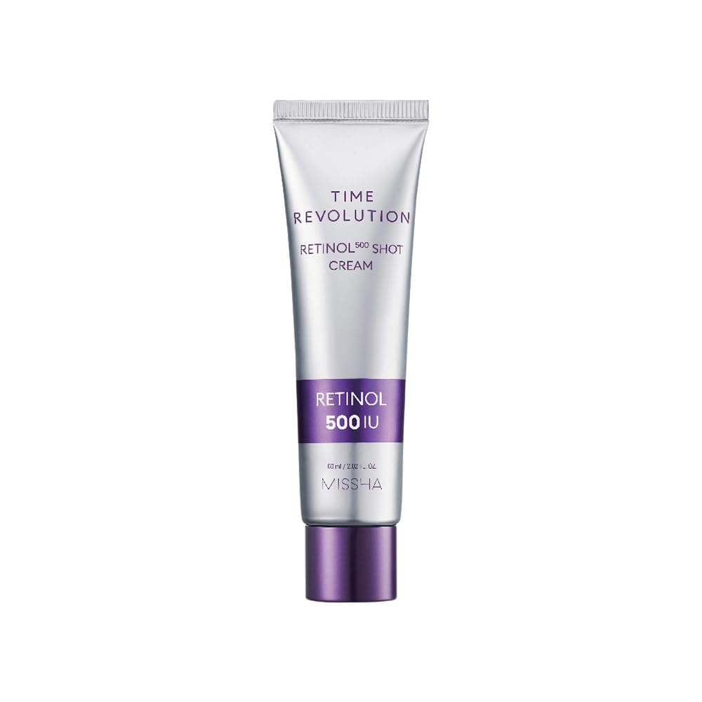 MISSHA Time Revolution 500 Shot Cream 60g for Japanese Skincare