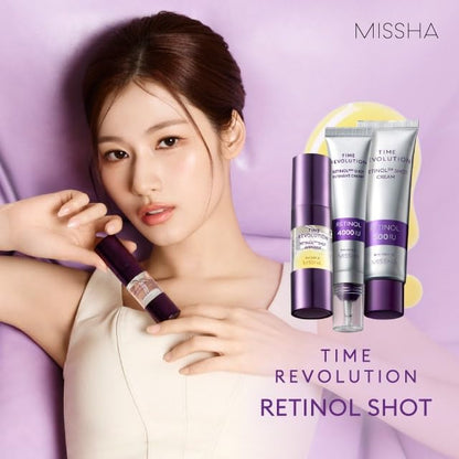 MISSHA Time Revolution 500 Shot Cream 60g for Japanese Skincare