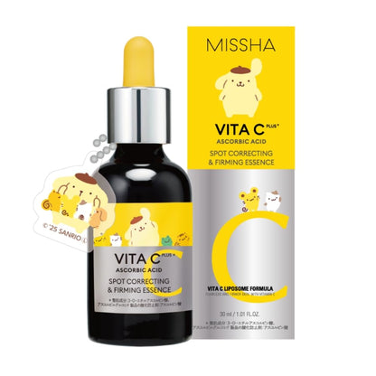 MISSHA Vitamin C Plus Serum with Pom Pom Purin Charm 30ml