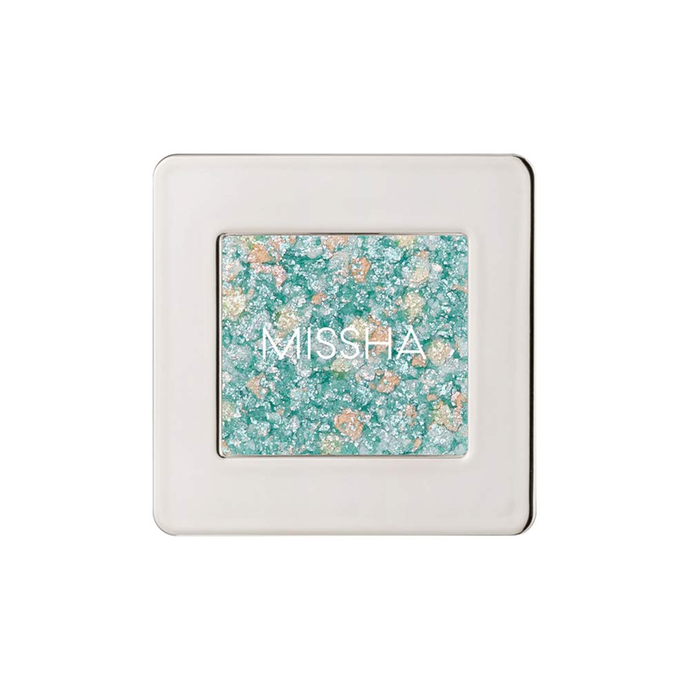 MISSHA Glitter Prism Shadow GGR01 Mint Prism - Vibrant Eye Shadow