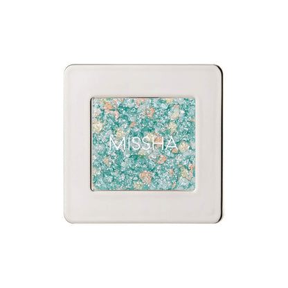 MISSHA Glitter Prism Shadow GGR01 Mint Prism - Vibrant Eye Shadow