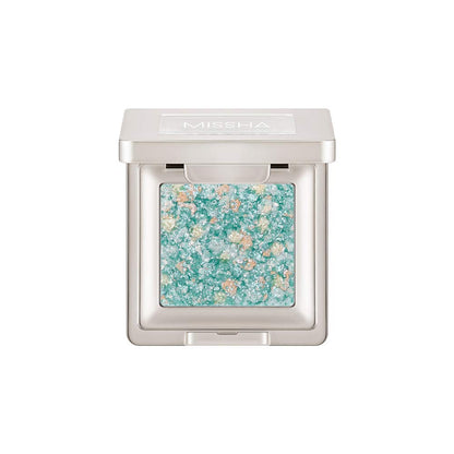 MISSHA Glitter Prism Shadow GGR01 Mint Prism - Vibrant Eye Shadow