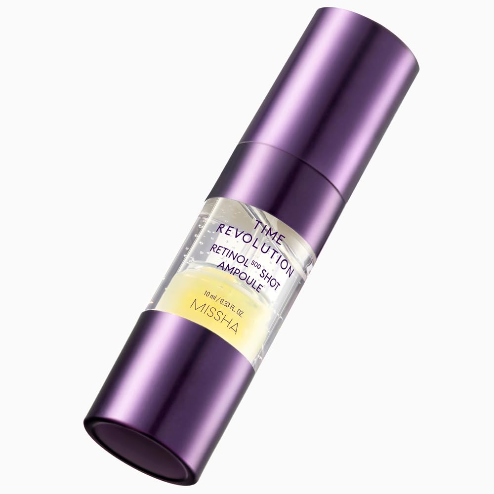 MISSHA Revolution Time Retinol 500 Shot Serum 10mL for Japanese Skincare