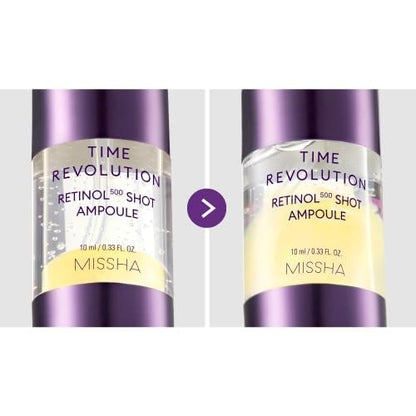 MISSHA Revolution Time Retinol 500 Shot Serum 10mL for Japanese Skincare