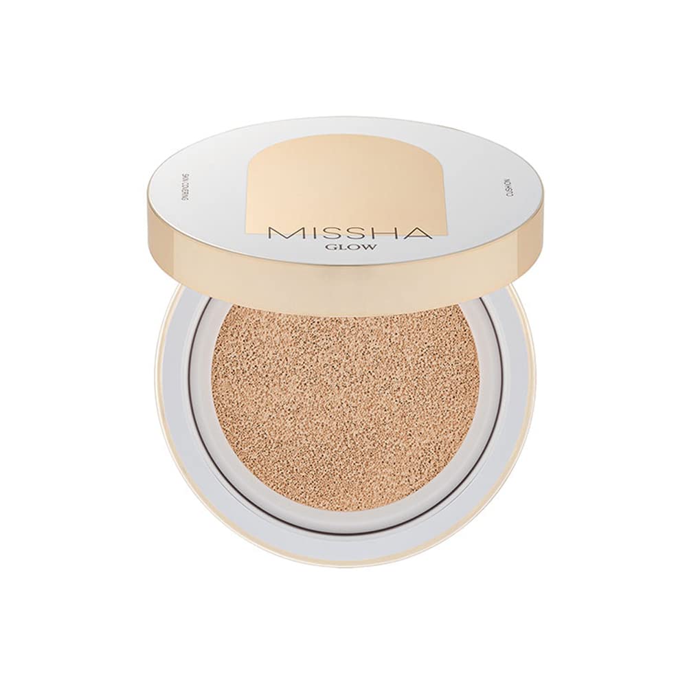 MISSHA Glow Cushion Cover Type No.21N 14g for Radiant Skin