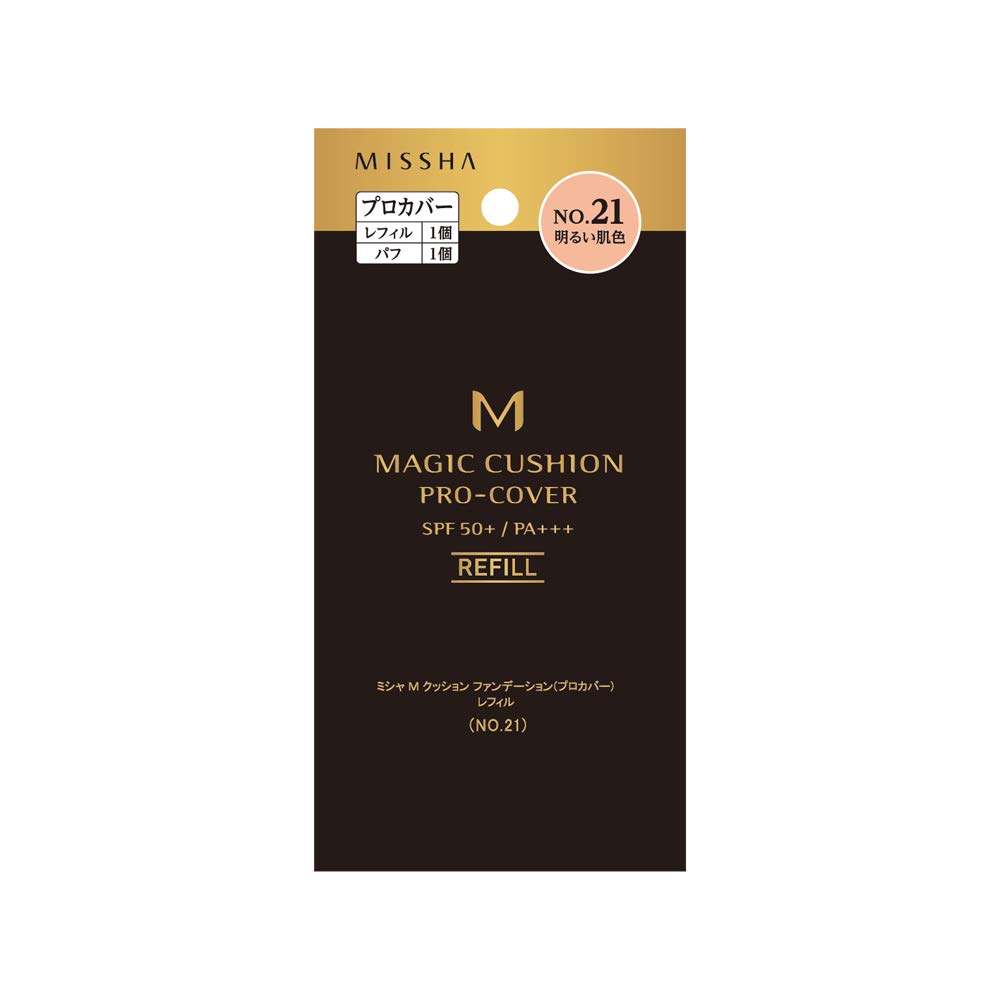 MISSHA M Cushion Foundation Pro Cover Refill No.21 Bright Skin Tone