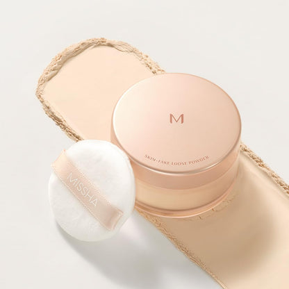 MISSHA M Skin Fake Powder Translucent 9g for Natural Finish