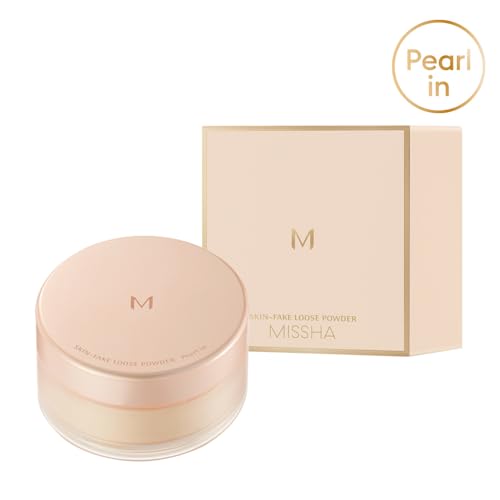 MISSHA M Skin Fake Powder with Pearl 9g for Natural Finish