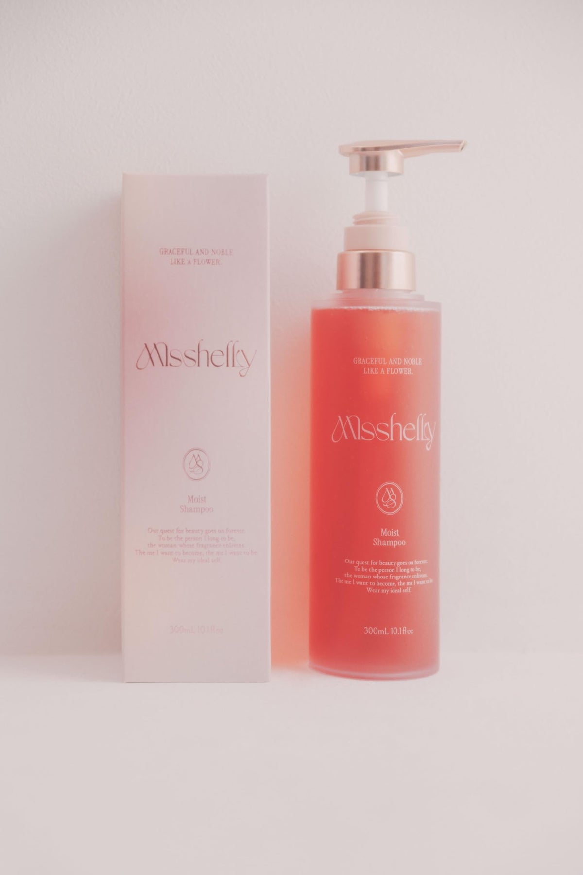 Misshelly Moist Shampoo 300ml for Japanese Hair Care