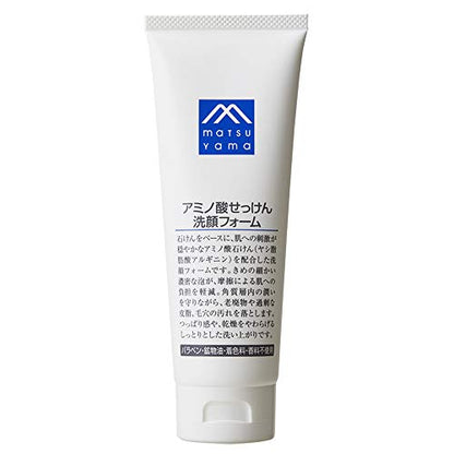 M-mark Amino Acid Soap Facial Cleansing Foam 120g (x 1)