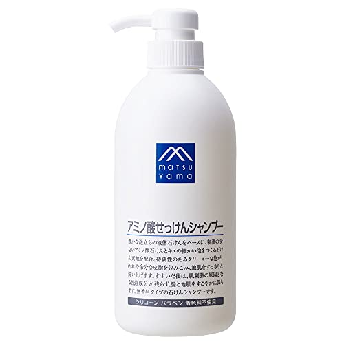 M-mark Amino Acid Soap Shampoo Fragrance-Free 600ml