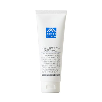 M-mark Amino Acid Soap Facial Wash 120ml for Gentle Cleansing