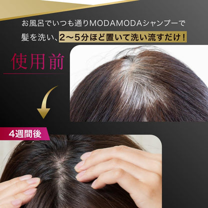 MODAMODA Black Shampoo Premium Set for Hair Care 100g x2