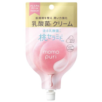 MOMOPURI Flora Repair Cream 15g with Peach Ceramide