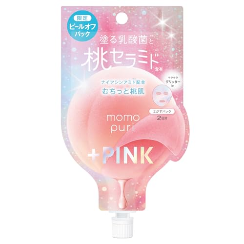 MOMOPURI Peel Off Pack with Peach Ceramide 15mL for Smooth Skin