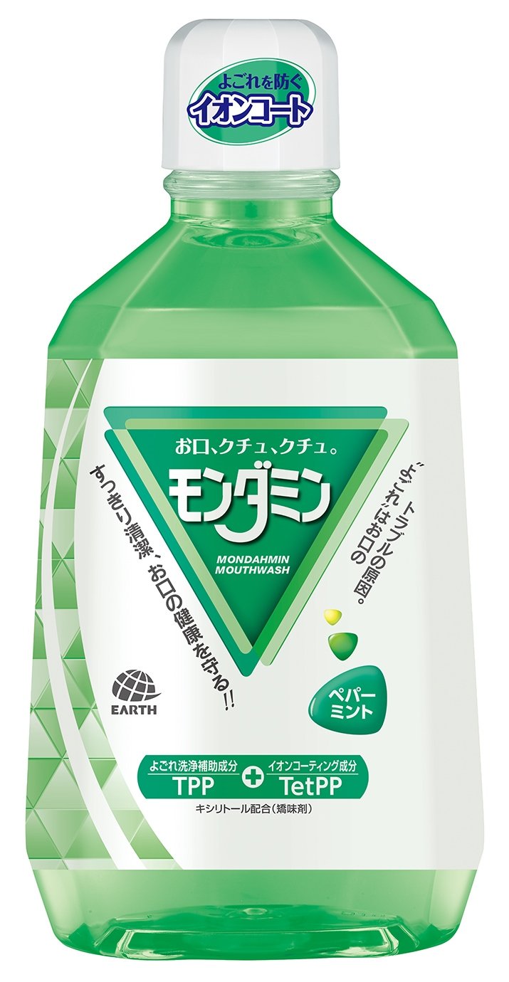 Mondahmin Mouthwash Peppermint 1080mL for Fresh Breath