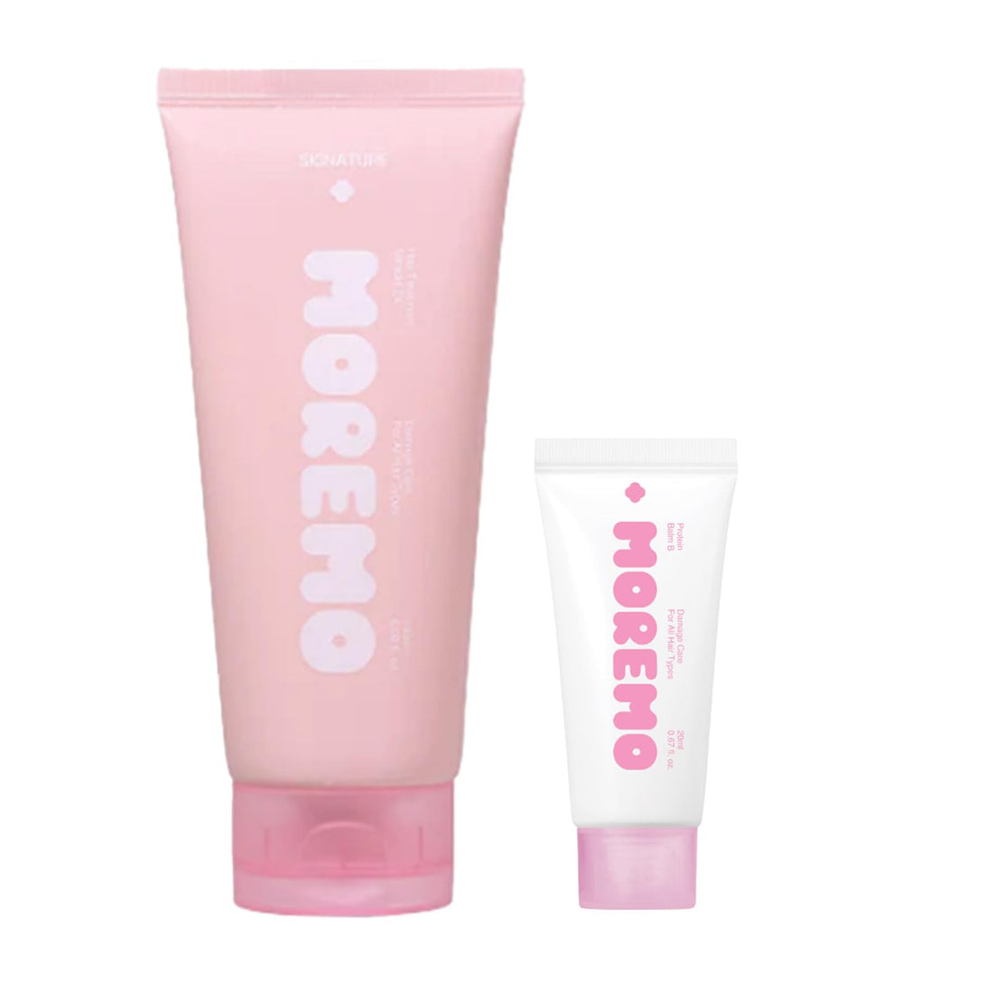 MOREMO Hair Treatment Miracle 2X 180ml with Protein Balm