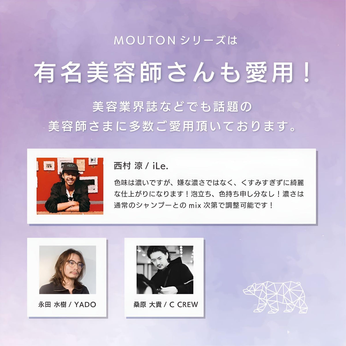 MOUTON Neo Pink Shampoo 250ml Color Care for Japanese Hair