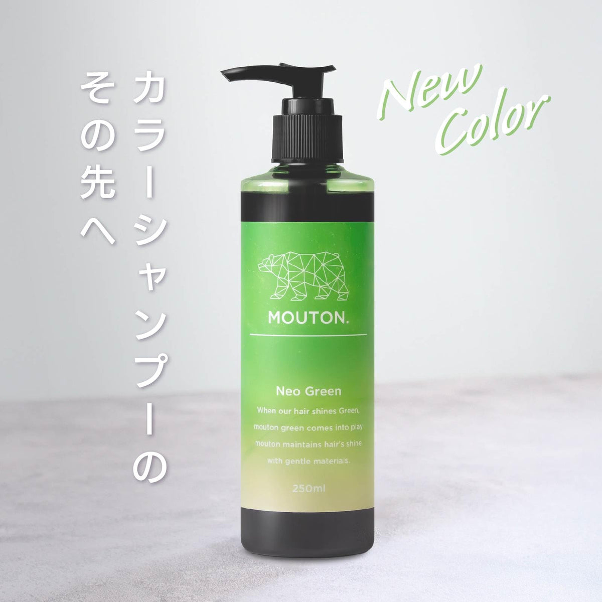 MOUTON Shampoo Color Care 250ml for Japanese Hair Care