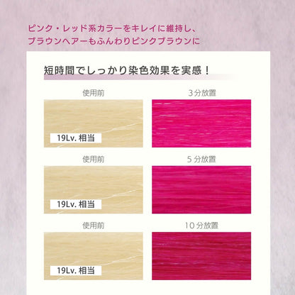 MOUTON Color Treatment Pink 250g for Vibrant Hair Care