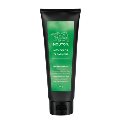 MOUTON Neo Color Butter Hemp Green Hair Treatment 250g