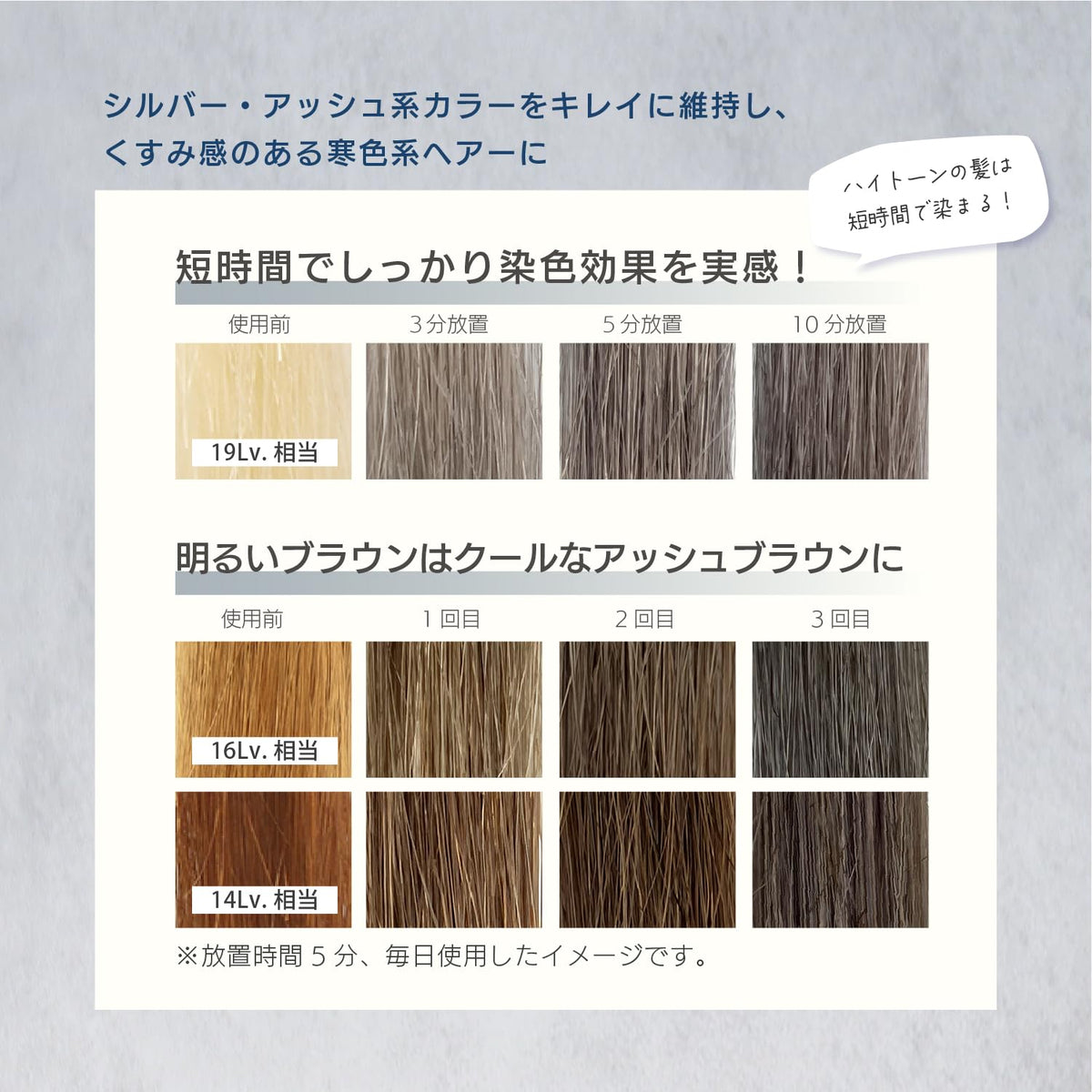 MOUTON Neo Silver Ash Shampoo 250mL for Color-helped refine the look of Hair