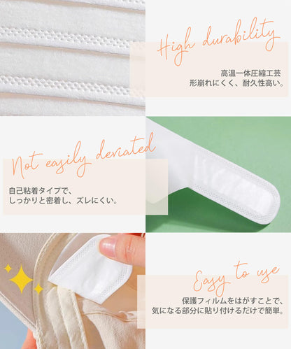 MOWO Sweat Absorbent Sheets 60 Sheets for Hats
