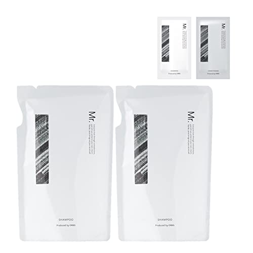 Mr. ORBIS Shampoo Refill Set for Men 2 Pack
