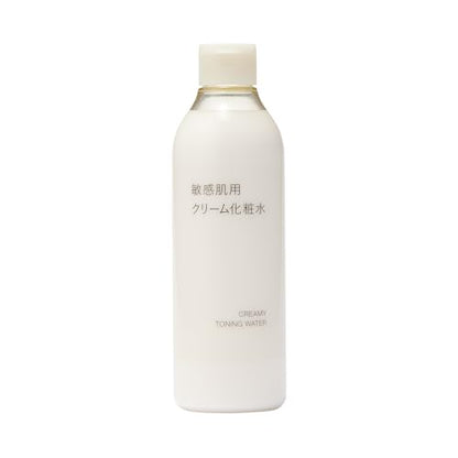 MUJI Moisturizing Cream for Sensitive Skin 300ml - Naturally Derived Ingredients