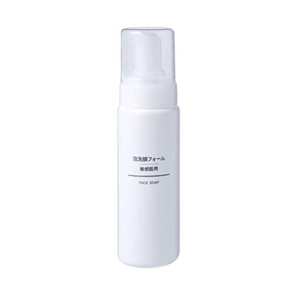 MUJI Foam Cleansing Wash for Sensitive Skin 200ml Fragrance-Free
