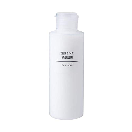 MUJI Cleansing Milk for Sensitive Skin 150ml Fragrance-Free Gentle Cleanser