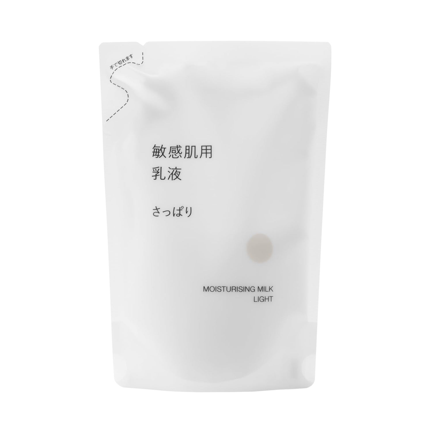 MUJI Sensitive skin milky lotion, refreshing (refill) 180mL 83435028