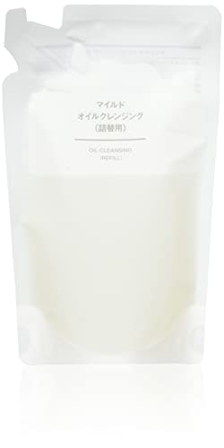 MUJI Mild Oil Cleansing Refill 180mL Fragrance-Free Makeup Remover