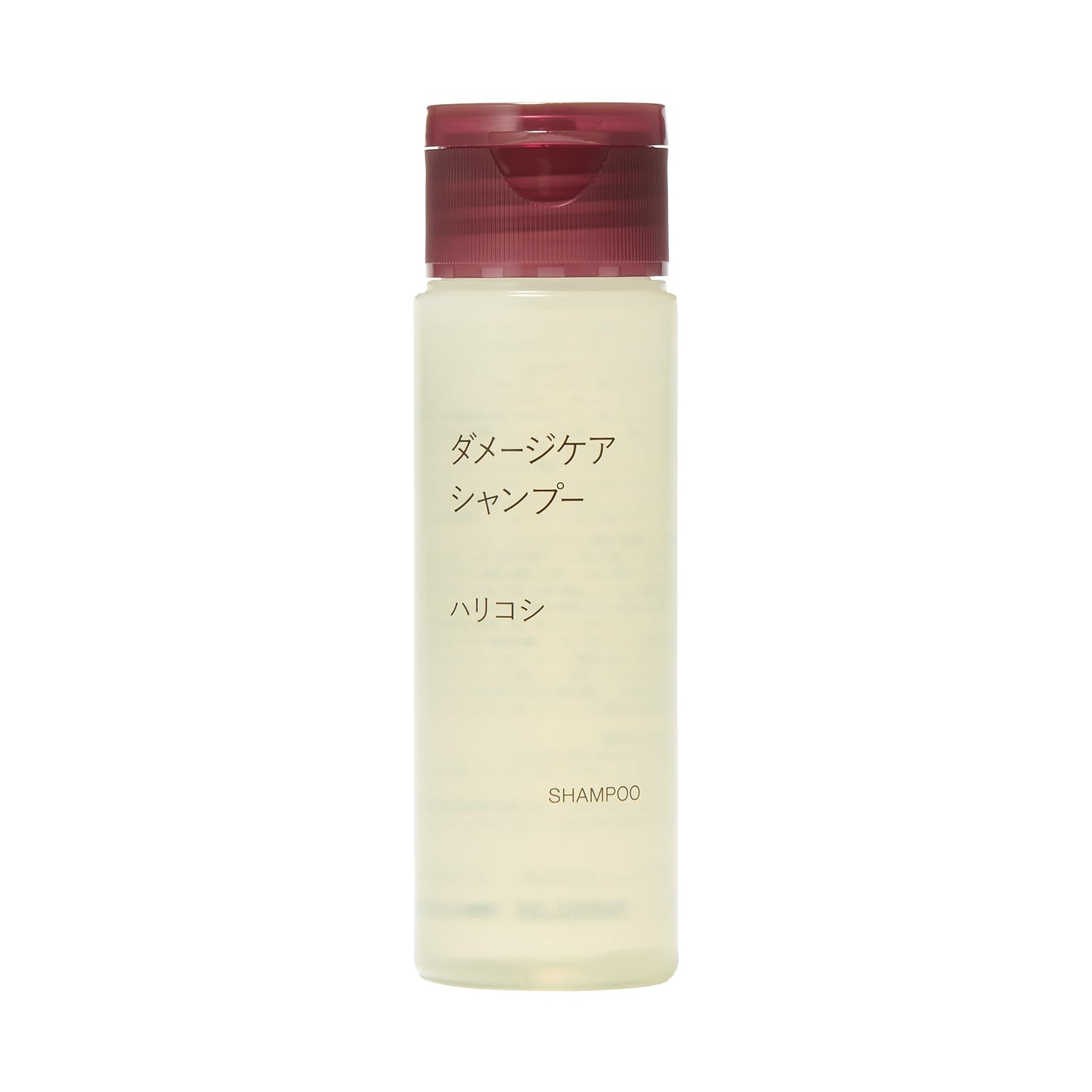 MUJI Damage Care Shampoo Portable 50mL with Naturally Derived Ingredients