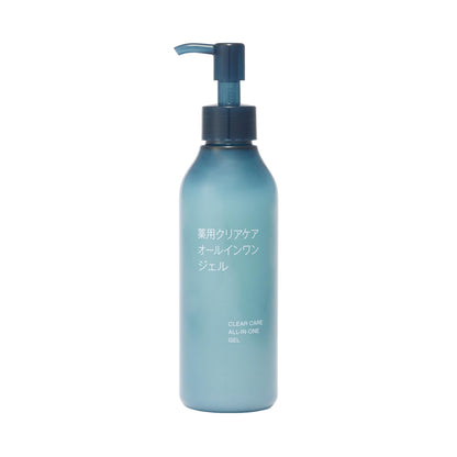 MUJI Medicinal Clear Care All-in-One Gel 200g for Japanese Skincare