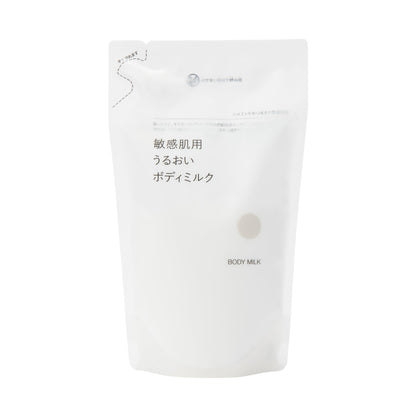MUJI Sensitive Skin Moisturizing Body Milk Refill 270mL