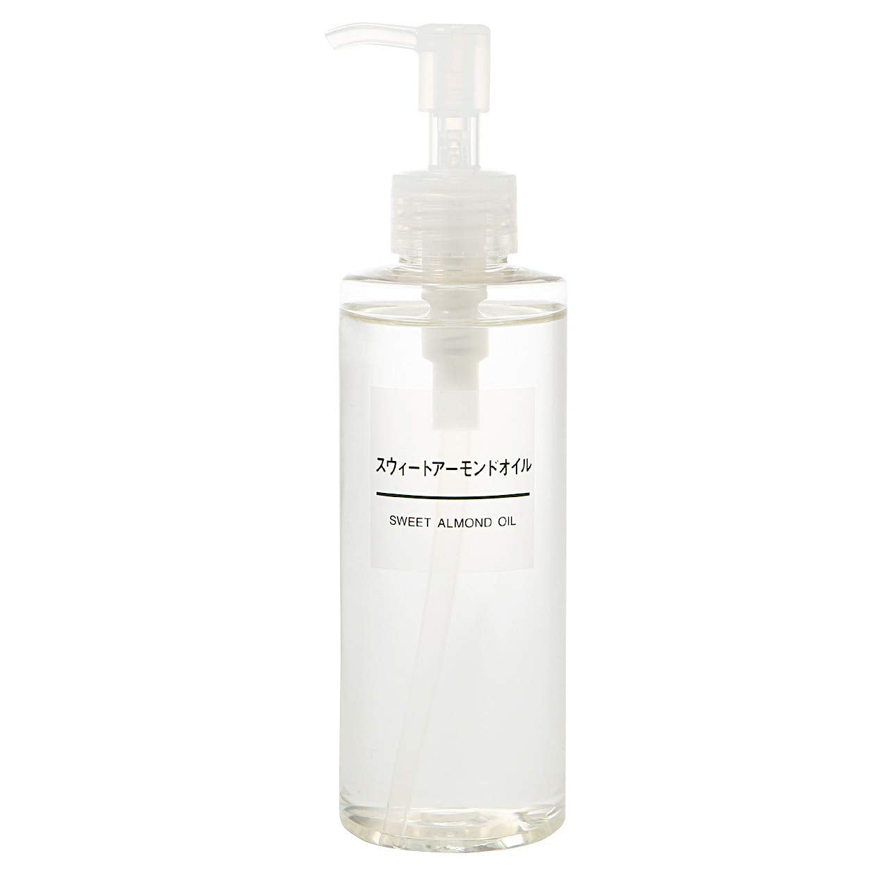 MUJI Sweet Almond Oil 200ml Fragrance-Free Moisturizing Oil